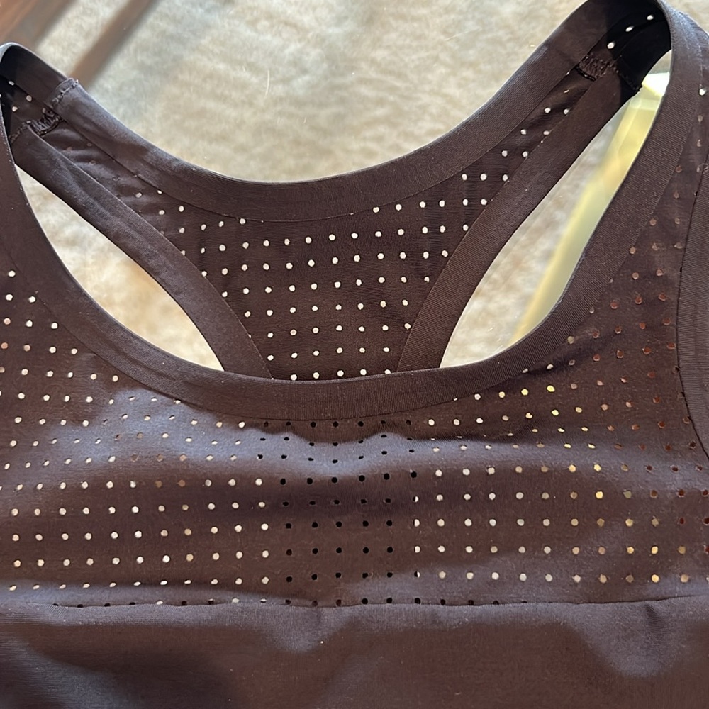 Athleta High Neck Racer Back Sports Bra - Picture 6 of 6
